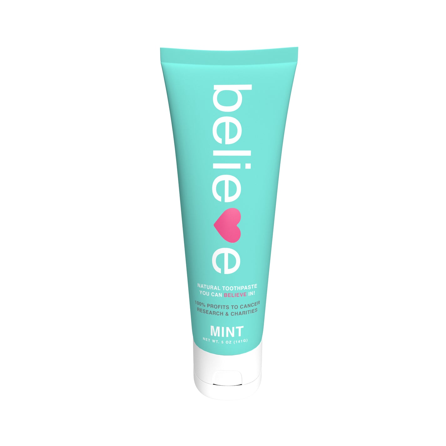 Believe Oral Care Mint Toothpaste 100 Profits Donated to Charity